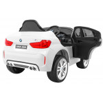 Elektrické autíčko BMW X6 - nelakované - biele